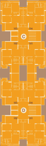 Floor Plan of Kailash Ojash in Nana Chiloda, Ahmedabad - Image 107091
