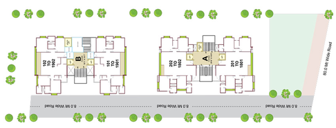 Master Plan of Kumbh Avyanna in Koba, Gandhinagar - Image 107704