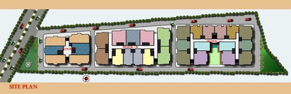 Master Plan of Sri Gold Line Residency in Faizabad Road, Lucknow - Image 194886
