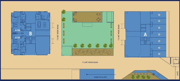 Master Plan of Kailash Rejoice in Nana Chiloda, Ahmedabad - Image 108417