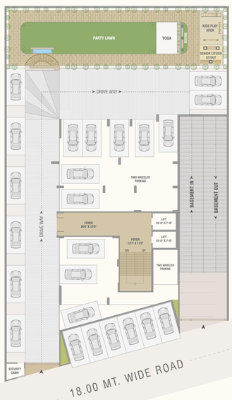 Master Plan of Aaryan Anmol in Shilaj, Ahmedabad - Image 123341