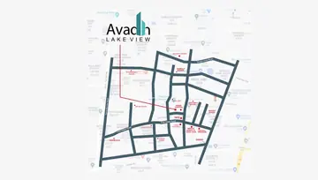 Location of Avadh Lake View - Image 107138