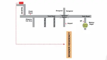 Location of Mojika Wonder Residency - Image 170895