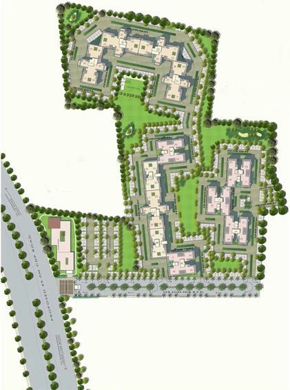 Master Plan of DLF Maiden Heights in Jigani, Bangalore - Image 107203