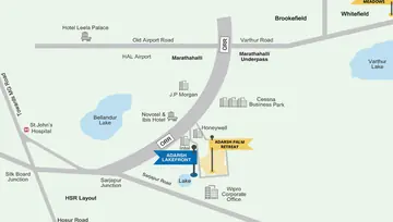 Location of Adarsh Lakefront - Image 107213