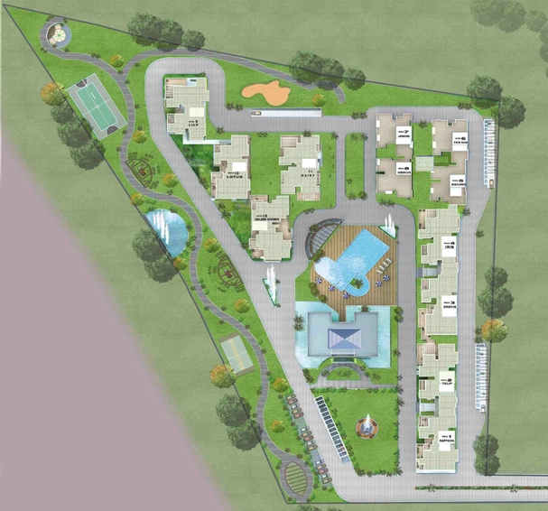 Master Plan of Ahad Euphoria in Sarjapur, Bangalore - Image 107223