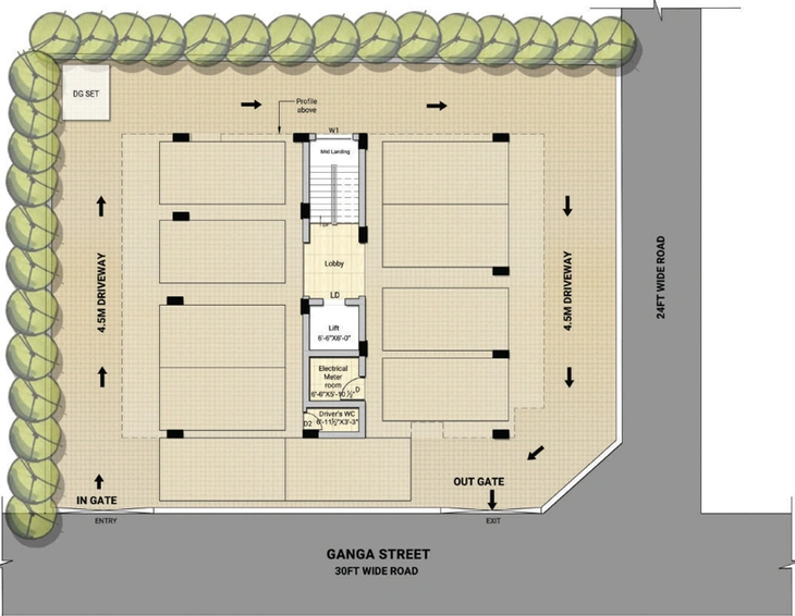 Master Plan of Newry Sabari Sattva in Manapakkam, Chennai - Image 107241
