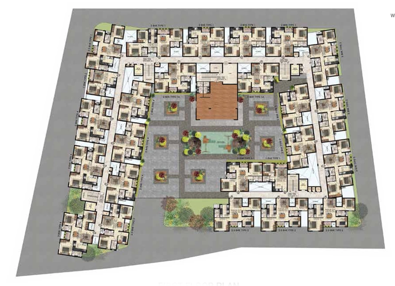 Master Plan of Newry Adora in Thirumullaivoyal, Chennai - Image 107254
