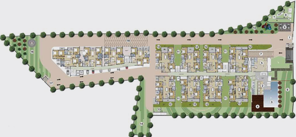 Master Plan of G Corp Mahalakshmi in Sahakara Nagar, Bangalore - Image 107658