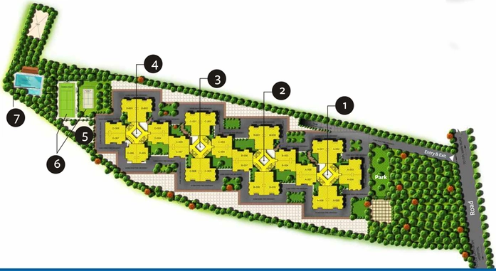 Master Plan of Gopalan Atlantis in Whitefield, Bangalore - Image 107277