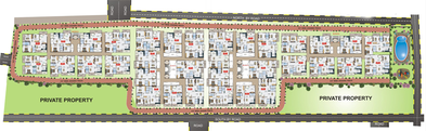 Master Plan of Greenaly Signature in Hulimavu, Bangalore - Image 107782