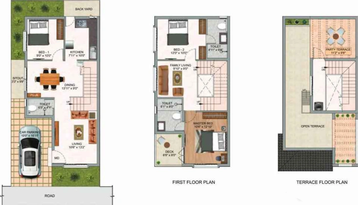 3 BHK House/Villa in DAC House Of Palisade in Pallikaranai, Chennai - Image 799985