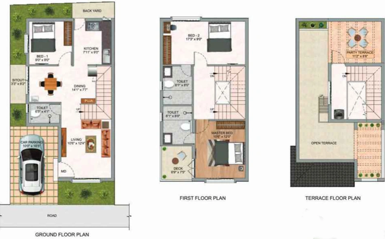 3 BHK House/Villa in DAC House Of Palisade in Pallikaranai, Chennai - Image 799984