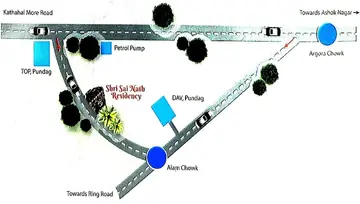 Location of Shri Sai Nath Residency - Image 178141