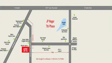 Location of Metropolis Mid Town - Image 107385