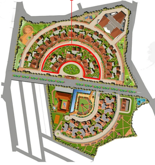 Master Plan of HM World City in JP Nagar, Bangalore - Image 107853