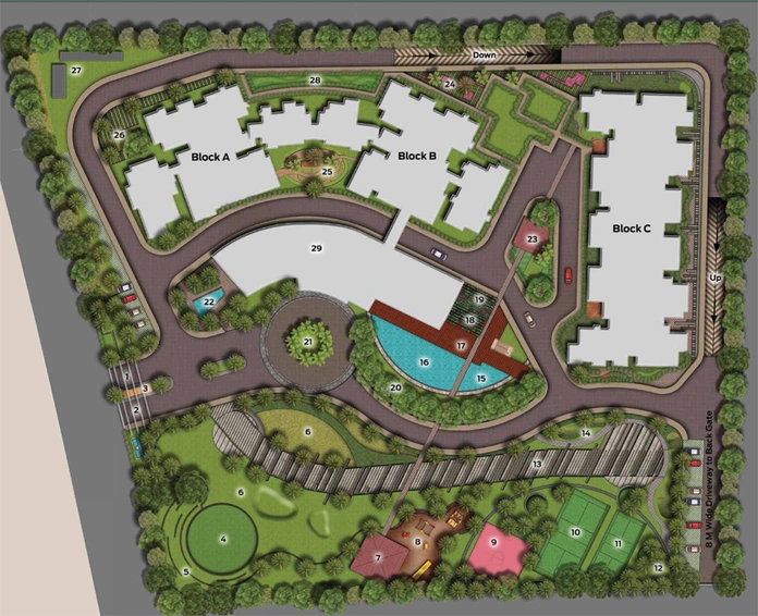 Master Plan of Century Breeze in Jakkur, Bangalore - Image 107402