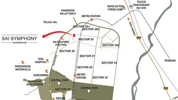Location of Paradise Sai Symphony - Image 98099