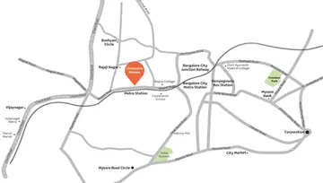 Location of Puravankara Limousine Homes - Image 107902