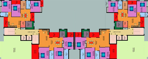 Floor Plan of Prayas Randhawa Estate in Tupudana, Ranchi - Image 177259