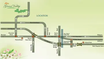 Location of Atri Green Valley - Image 152120