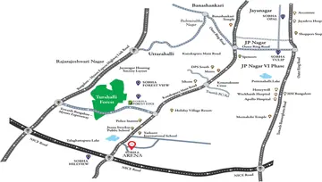 Location of Sobha Arena - Image 107920