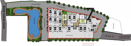 Master Plan of Tarush Enclave in Kasba, Kolkata - Image 188157