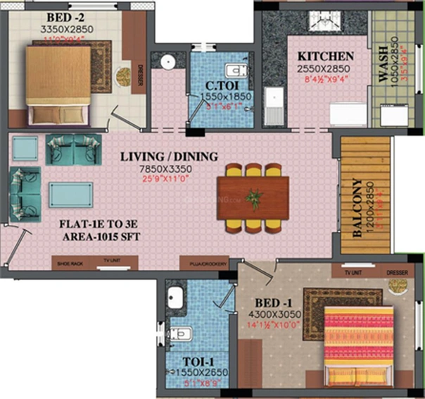2 BHK Flat in GVSPL Gardens in Kogilu, Bangalore - Image 715143