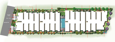 Master Plan of Navanaami Platina in Thanisandra, Bangalore - Image 107987
