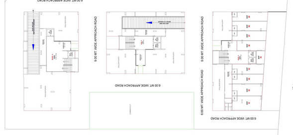 Master Plan of Shiv Royal Dreams in Vaishnodevi Circle, Ahmedabad - Image 107479