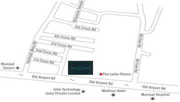 Location of Prestige Leela Residences - Image 108065