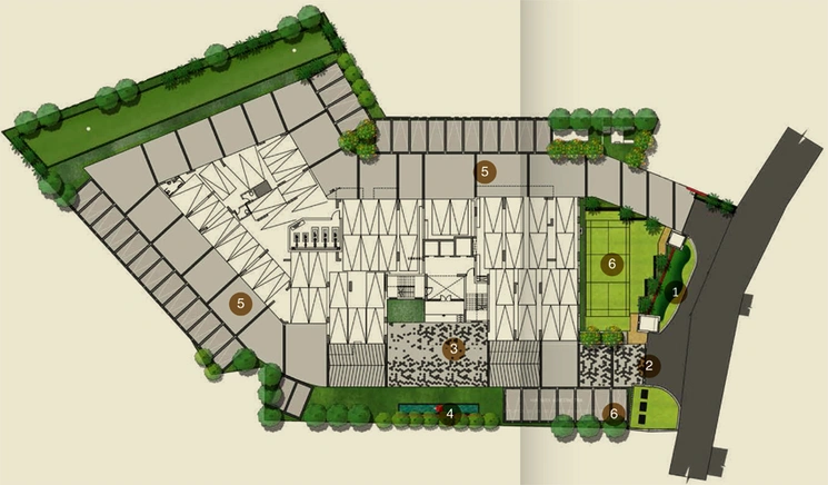 Master Plan of SKDJ Signature 18 in Kasba, Kolkata - Image 165746