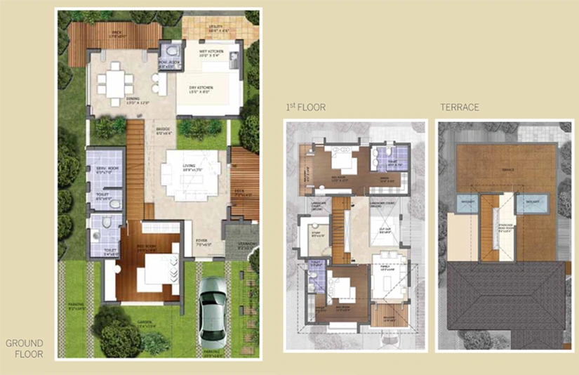 3 BHK House/Villa in Azven Breathe in Sarjapur, Bangalore - Image 719043