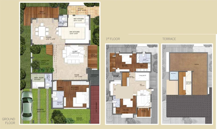 3 BHK House/Villa in Azven Breathe in Sarjapur, Bangalore - Image 719042