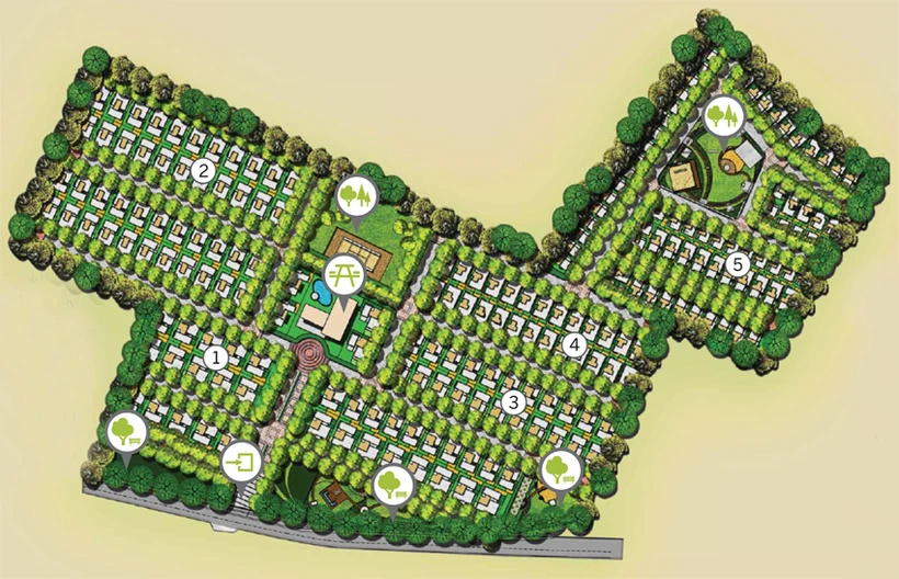 Master Plan of Azven Breathe in Sarjapur, Bangalore - Image 108092