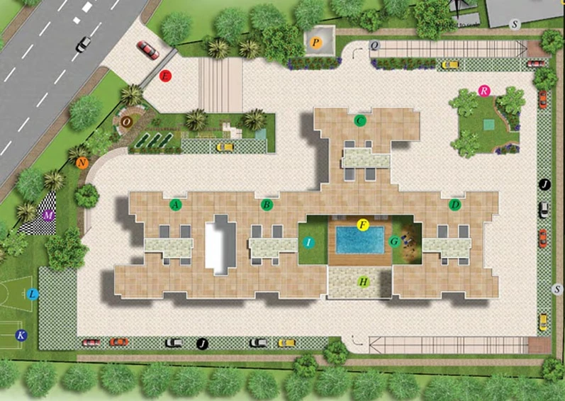 Master Plan of VBHC Serene Town in Whitefield, Bangalore - Image 108099