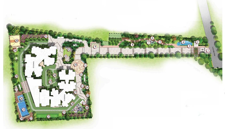 Master Plan of BSCPL Bollineni Astra in Kogilu, Bangalore - Image 107547