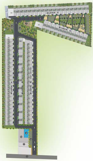 Master Plan of Bricks New Dawn in Sarjapur, Bangalore - Image 108124