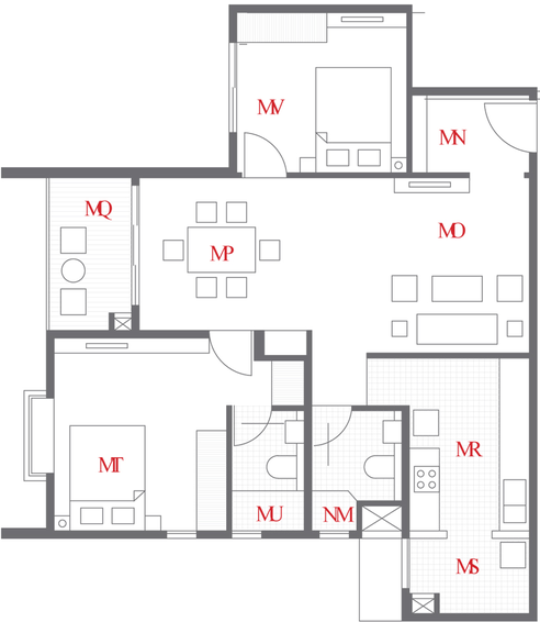 2 BHK Flat in Countryside Raindance in Electronic City, Bangalore - Image 716019