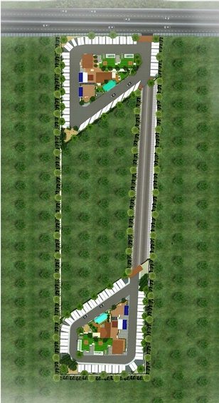Master Plan of Countryside Raindance in Electronic City, Bangalore - Image 107560