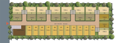 Master Plan of LGCL Beautiful World in Kannuru, Bangalore - Image 107568