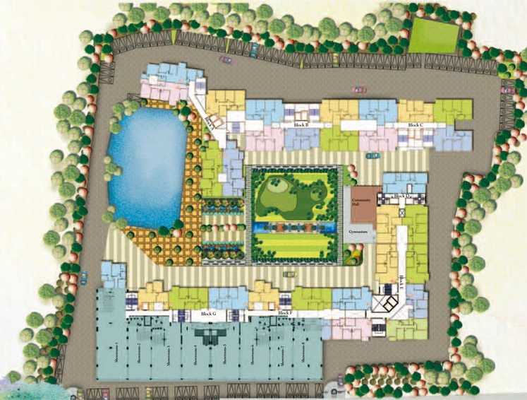 Master Plan of Ideal Regency in Alipore, Kolkata - Image 166930