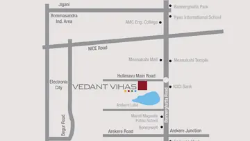 Location of Vedant Vihas - Image 107575