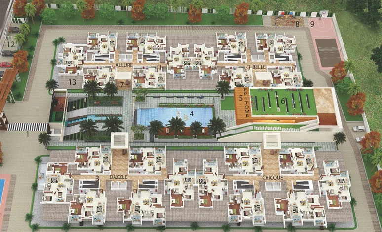 Master Plan of Marvel Sequoia in Whitefield, Bangalore - Image 107584