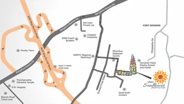 Location of Linea Sunflower - Image 108150