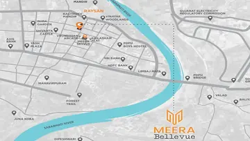 Location of Krishna Meera Bellevue - Image 107762