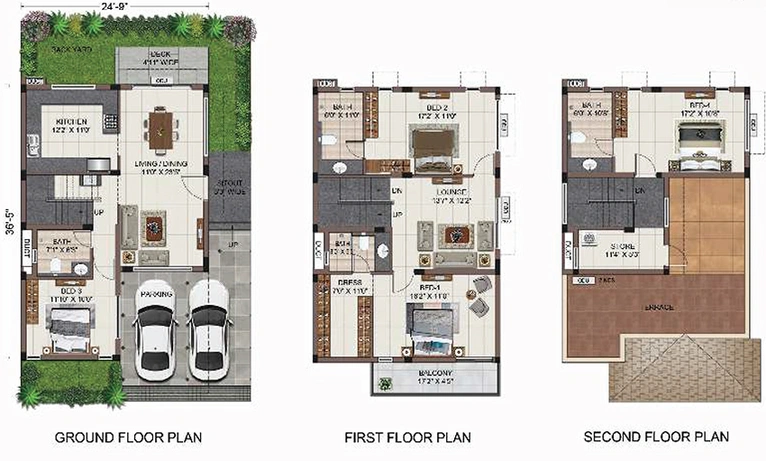 4 BHK House/Villa in Casagrand Tranquil in Pallikaranai, Chennai - Image 823897