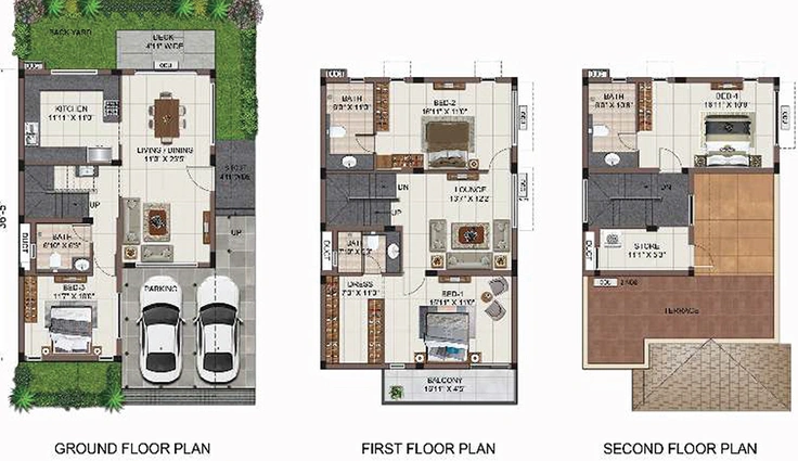 4 BHK House/Villa in Casagrand Tranquil in Pallikaranai, Chennai - Image 823898