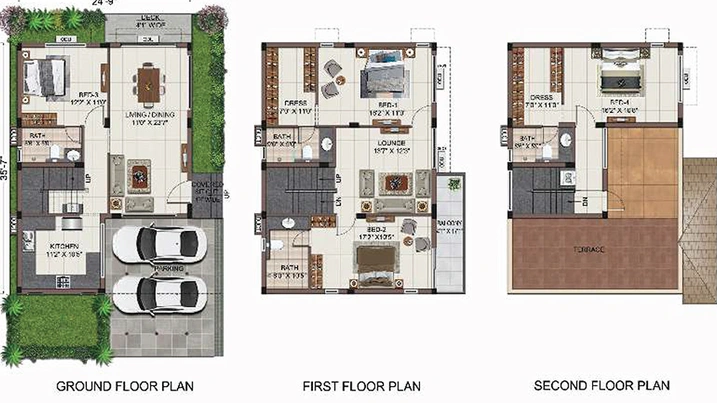 4 BHK House/Villa in Casagrand Tranquil in Pallikaranai, Chennai - Image 823899