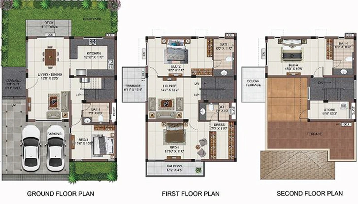 4 BHK House/Villa in Casagrand Tranquil in Pallikaranai, Chennai - Image 823901